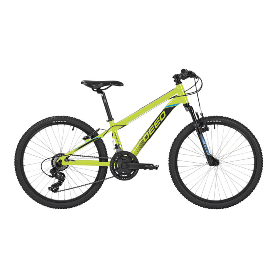 Mountainbike Deed ROOKIE 240: 24 inch, 21 versnellingen! Mountainbike Deed ROOKIE 240: 24 inch, 21 versnellingen!